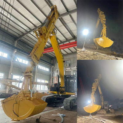 Ekskavatör için kaydırıcı daldırıcı daldırıcı üç bölüm kazı derinliği 20m 25m ulaşır