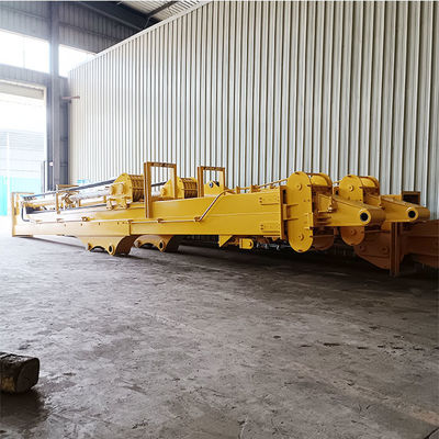 30m 32m Teleskopik Dipper Arm Clamshell Bucket Grapple ile