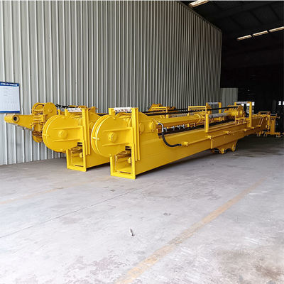 30m 32m Teleskopik Dipper Arm Clamshell Bucket Grapple ile