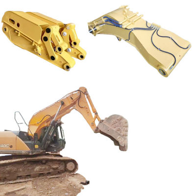 Üretimliliği arttırmak Ağır Güçlü Kazıcı Tünel Kolu Q355B Kovayı Kırıcı