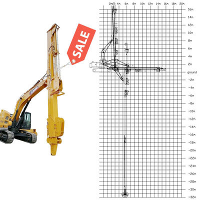 Çakıl kum toprağı yakalamak için tutma ile teleskopik Dipper kol