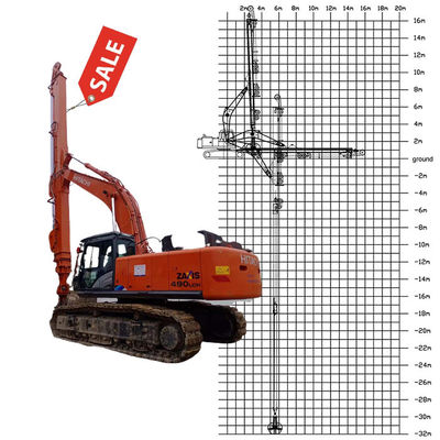 20m 25m Telescopic Dipper Arm with Clamshell Bucket Grapple Clamshell Telescopic Arm 20m 25m Telescopic Dipper Arm with Clamshell Bucket Grapple Clamshell Telescopic Arm