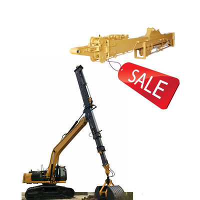 Teleskopik Dipper Clamshell Cat 350 Sany 500 Hitachi 490 için teleskopik kol