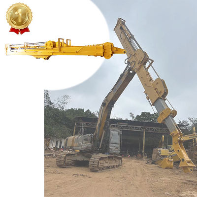 25m 30m 32m Teleskopik Dipper Excavator Cat 390 için Teleskopik Kol