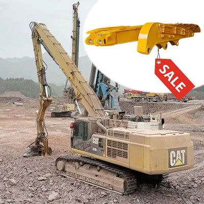20M Uzun Uzaylı Boom Excavator Yığın Sürücüsü Q355B Yüksek Güç