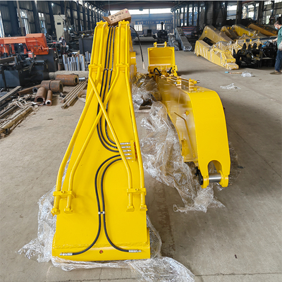 Çelik malzemesi Ağır Görevli Uzaktan Uzak Ulaşımlı Boom Excavator için