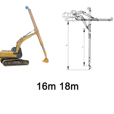Teleskoplu kazıcı Hidrolik Teleskoplu kazıcı Teleskoplu kol