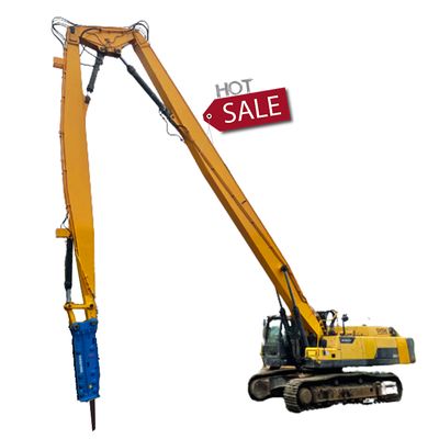16-20 Metre Üç Bölümlü Çökme Uzun Boom Kazı makineleri için ZX250 ZX260 ZX330 İnşaat Makinesi için