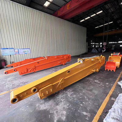 Yüksek verimlilikli 20-27 tonluk ekskavatör 10-12m kaydırıcı patlayıcı kol İnşaat için teleskopik kol