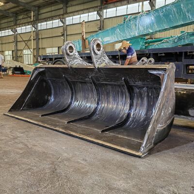 Ekskavatör Eklemleri Ekskavatör Çukur Temizleme Kovası Mini Ekskavatör Çamur Kovası 8-11T Ekskavatör için 1500mm Genişlik