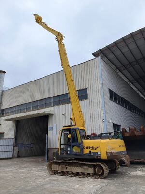 Ekskavatör Yıkım Bomu Yüksek Erişimli Kol ve Bom SK350 Sıcak Satış için 23-24m Uzun Ataşman