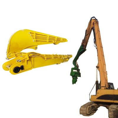 Yüksek Mukavemetli Ekskavatör Hidrolik 18M Kazık Çakma Bomu ve Kolu, Sany 650 Doosan 520 için Temel İnşaatı