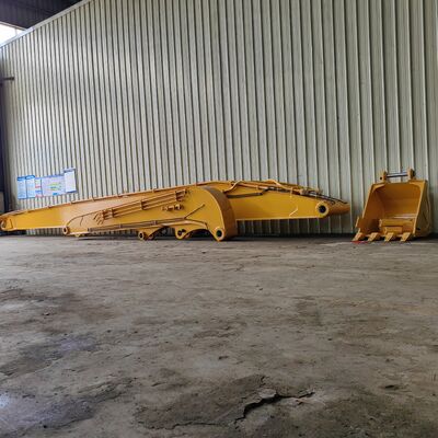 Yüksek Mukavemetli Ekskavatör Hidrolik 18M Kazık Çakma Bomu ve Kolu, Sany 650 Doosan 520 için Temel İnşaatı