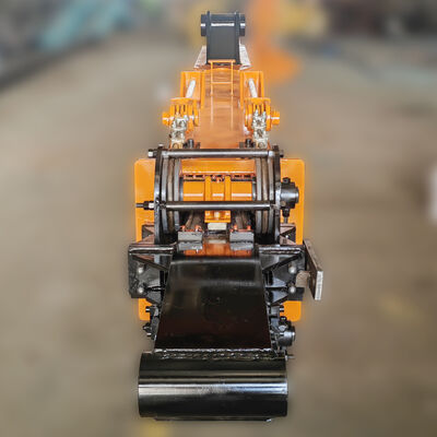 25M 30M Ekskavatör 1.5CBM Clamshell Kovası ile Teleskopik Dipper Kol