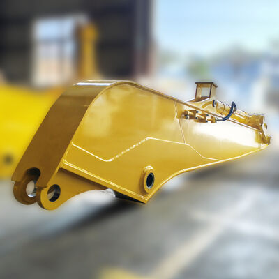 Excavator Long Reach Arm with Stone Grab Grapple