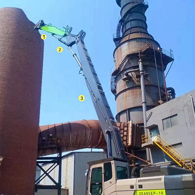 Ağır Güçlü Yüksek Uzaklıklı Çökme Boom ¢ Uzman Ekskavator Kol & Boom Değiştirme Servisi