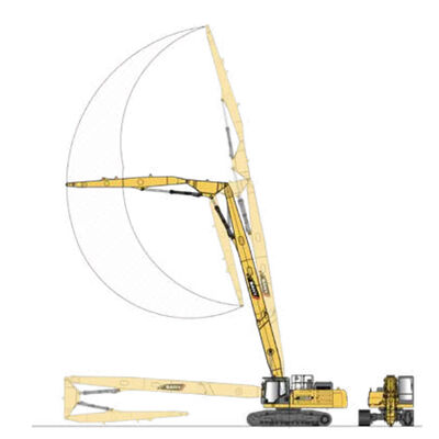 Uzak Erişimli Yıkım Ekskavatörü Yıkım İşleri Ekskavatörleri