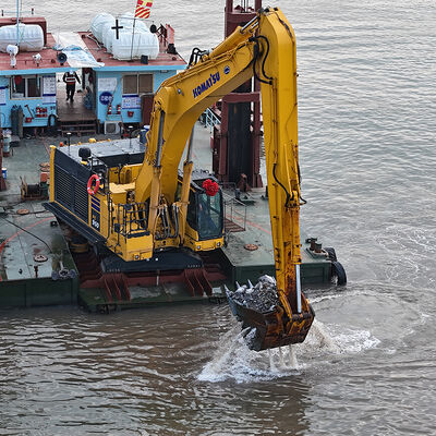 Yüksek Erişimli Ekskavatör Uzun Kolu