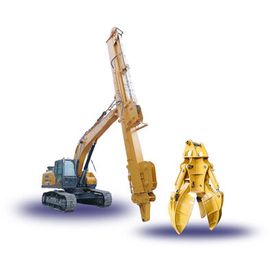 Heavy Duty ekskavatör teleskopik kolu